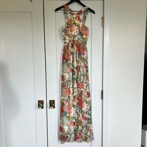 Floral maxi dress